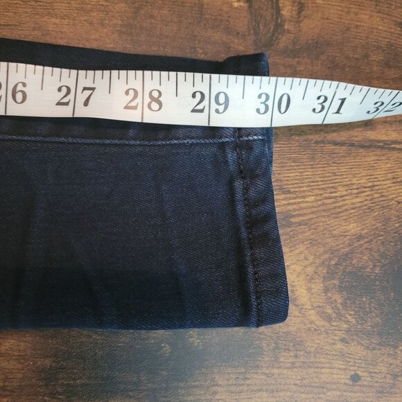 Kut From The Kloth Jeans Size 2 Mia Toothpick Skinny Black Low Rise Stretch - Picture 10 of 12